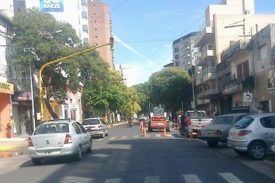 Construyen plataformas de hormig�n para el transporte p�blico