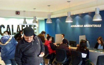 Altos niveles de reserva en vuelos a El Calafate