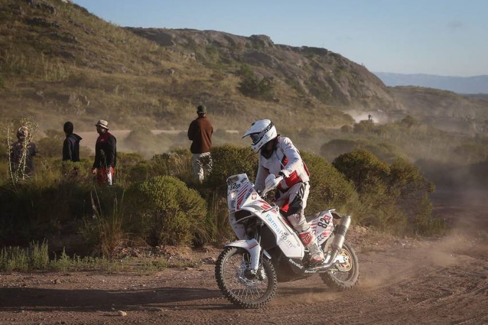 Falleci� un motociclista polaco durante la tercera etapa