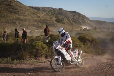 Falleci� un motociclista polaco durante la tercera etapa