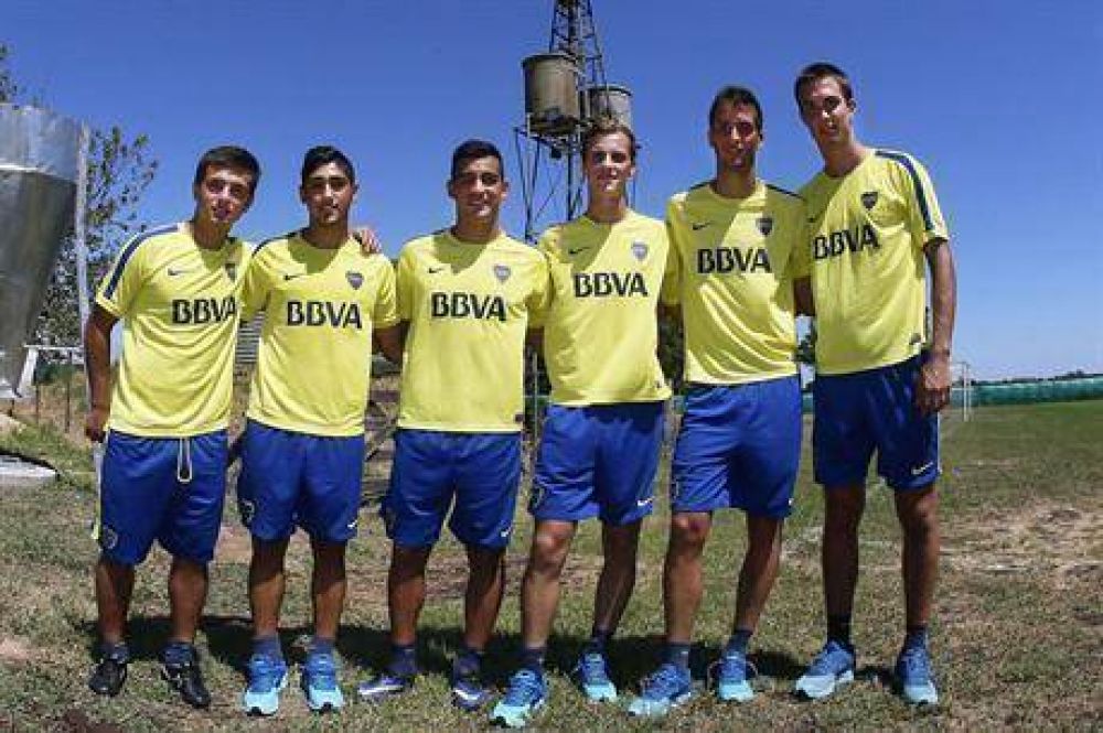 La mitad menos uno: 14 de los 30 futbolistas de Boca en Tandil son de las Inferiores