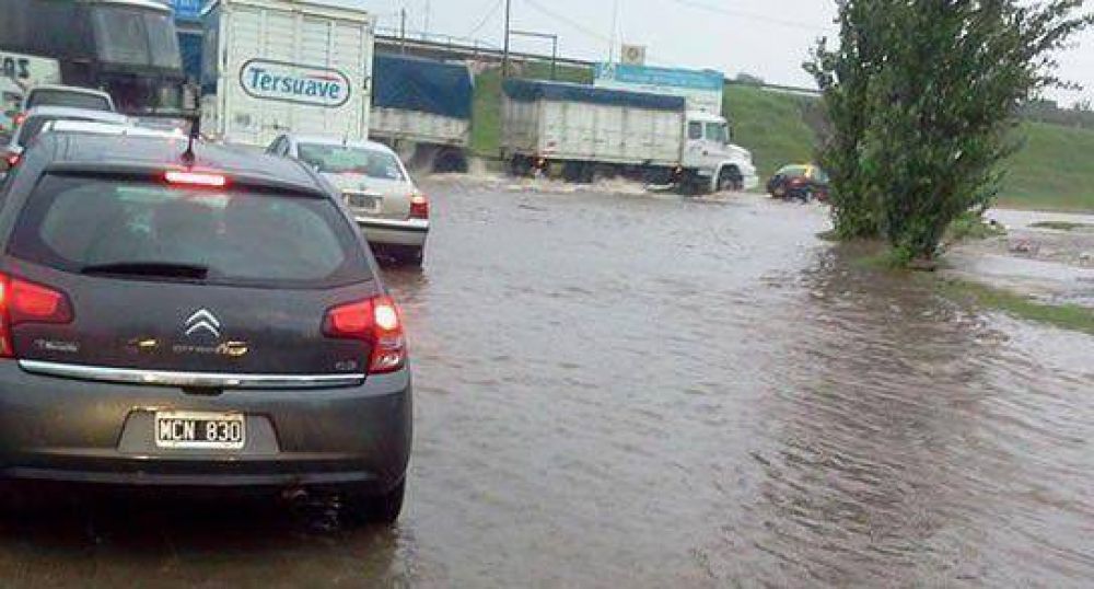 Anegamientos en Rosario