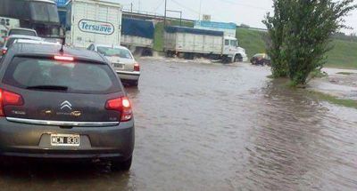 Anegamientos en Rosario