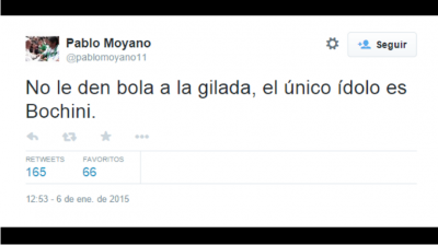 A falta de explicaciones oficiales, el hijo de Moyano ataca en las redes sociales