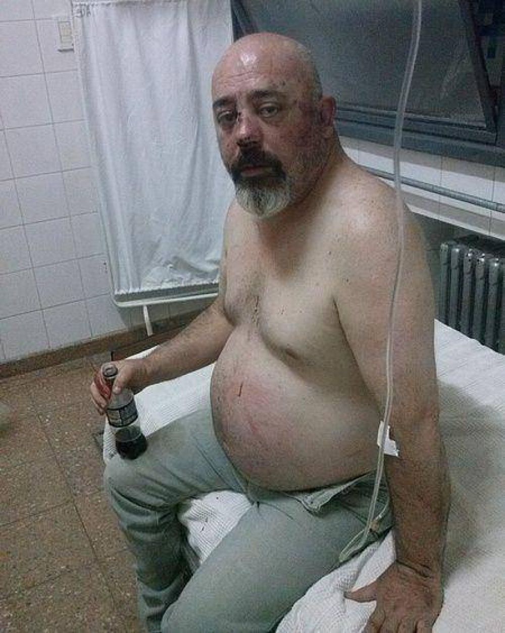 Ex juez denuncia brutal paliza policial