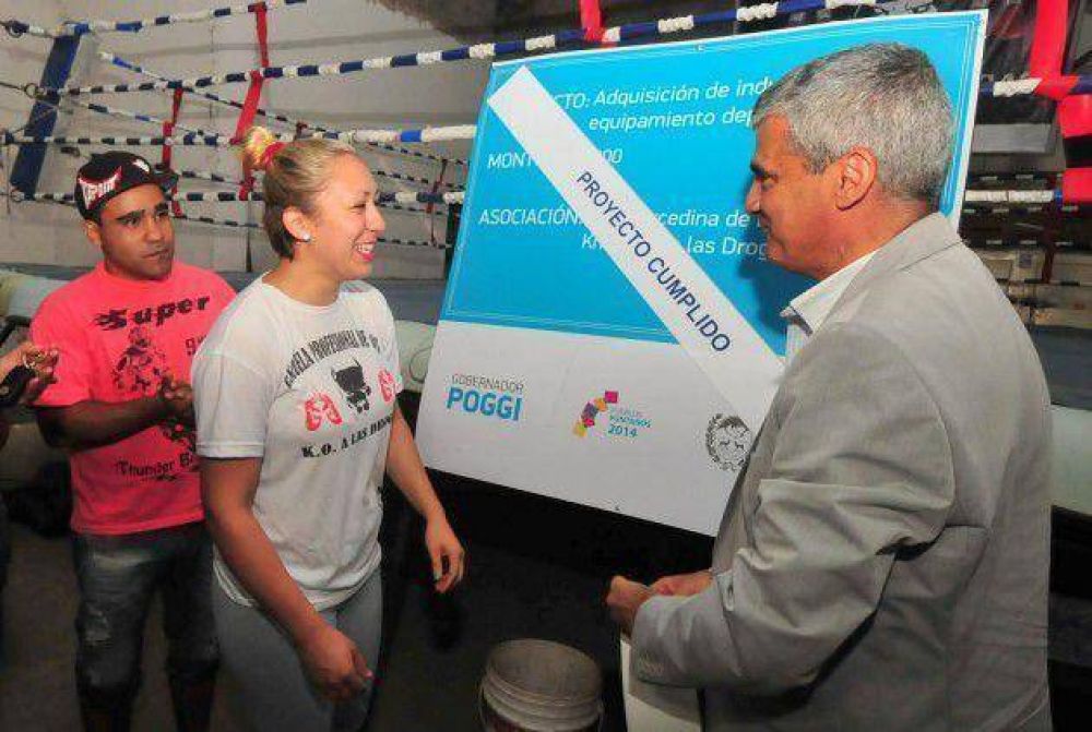 Sue�o cumplido para la ONG �Nocaut a las Drogas�