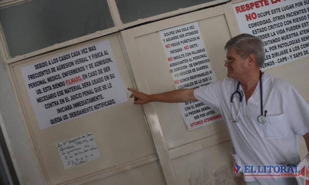 Violencia en hospitales: los m�dicos siguen en alerta y trabajan con temor