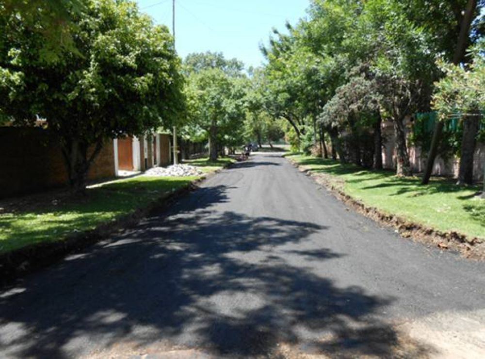 Mejoras en la red vial del bajo de Acassuso 