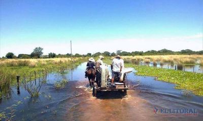 Las lluvias mantienen la preocupaci�n en zonas inundadas de Perugorr�a, Goya y Santa Luc�a