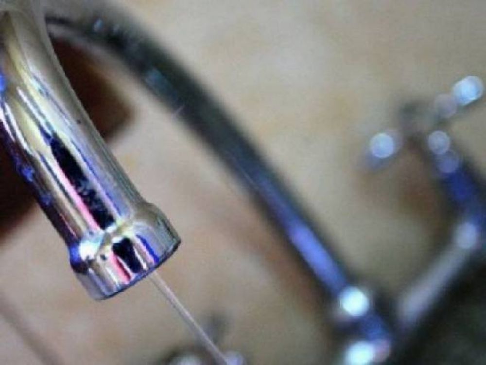 Los cortes de agua se produjeron 