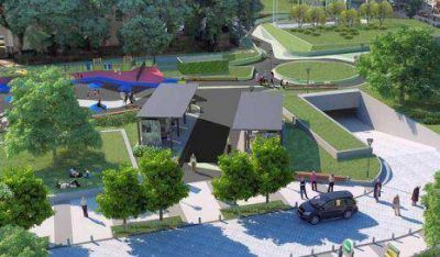 En abril reinauguran la nueva Plaza Houssay