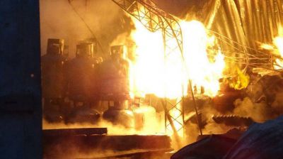 Muri� una de las v�ctimas del incendio en San Pedro