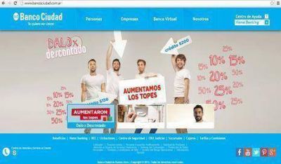 Premiaron el sitio web del Banco Ciudad