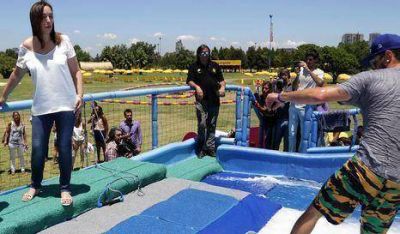 La Ciudad inaugur� la temporada 2015 de Buenos Aires Playa