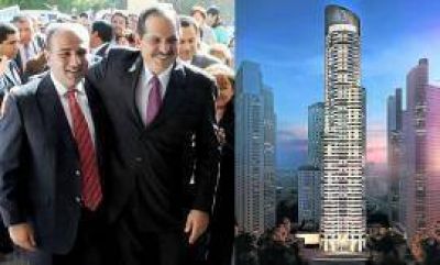 Manzur habr�a puesto 5 millones de d�lares para construir la torre m�s alta de la Argentina en Puerto Madero