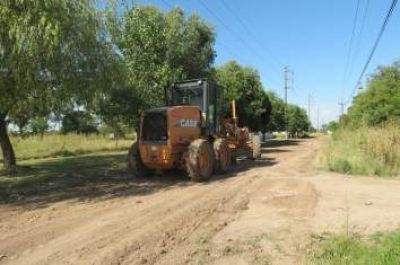 Reparaci�n de calles de tierra y camino rurales