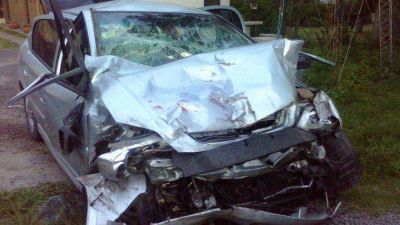 Beb� muri� en un accidente sobre la recargada ruta A-012