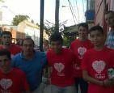 La Plata: Panella sigue con sus recorridas por distintos barrios