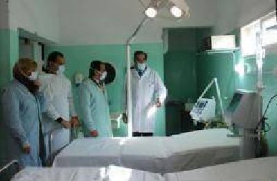 Gripe porcina. Equipan la terapia intensiva del Hospital Vera Barros