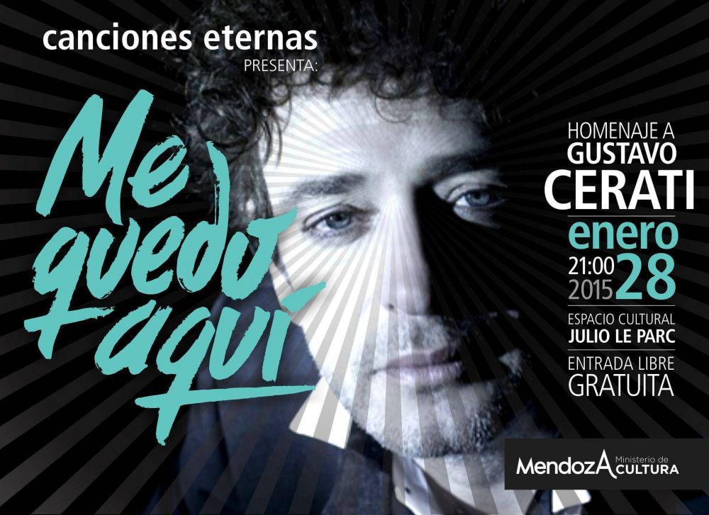 Mendoza realizar� un homenaje a Gustavo Cerati en Le Parc