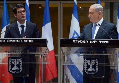 Netanyahu al embajador de Francia: 