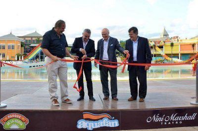 Se inaugur� Aquafan