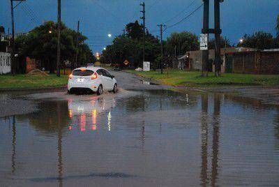Hay zonas que �se inundan con tres gotas�