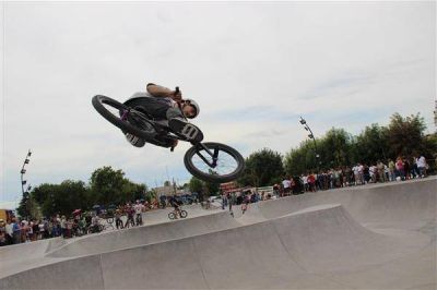 Qued� inaugurada la pista de BMX