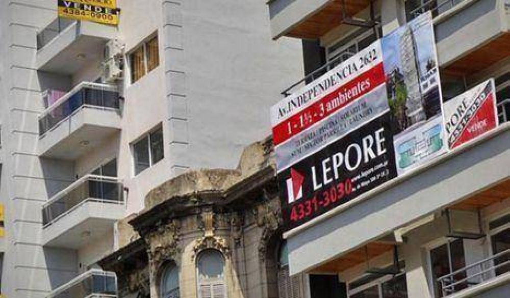 Ciudad: Cae la venta de inmuebles un 18%