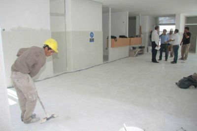Avanzan las obras de dos nuevos centros de salud en San Jos� y Varadero Sarsotti