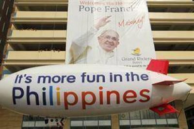 El papa Francisco inicia su s�ptima visita internacional, esta vez a Sri Lanka y Filipinas