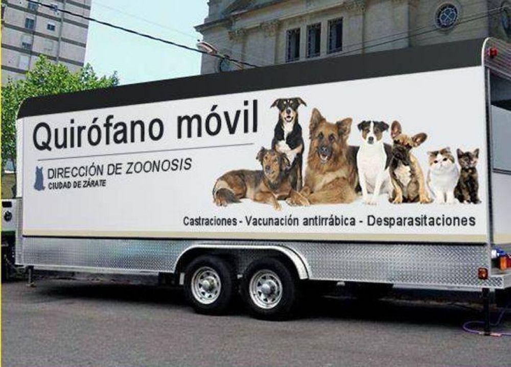 QUIR�FANO M�VIL: PARA CASTRACI�N, VACUNACI�N Y DESPARASITACI�N