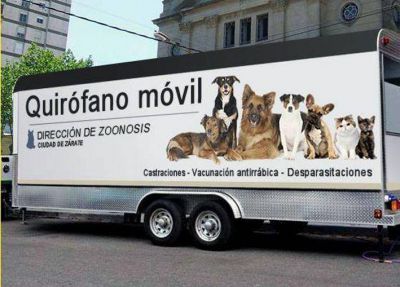 QUIR�FANO M�VIL: PARA CASTRACI�N, VACUNACI�N Y DESPARASITACI�N