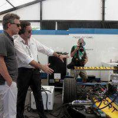 Formula E: Macri destac� la importancia de la tecnolog�a el�ctrica