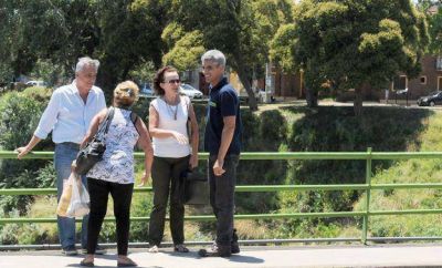 Jos� Eseverri recorri� distintos frentes de obras hidr�ulicas