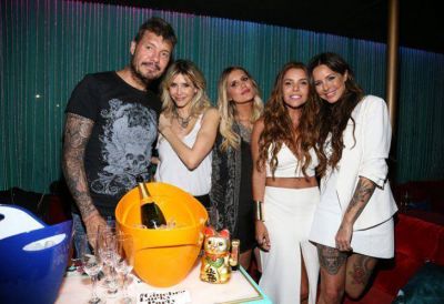 Tinelli, presente en la fiesta fashion que organiz� Micaela