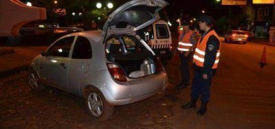 Ober�: Operativo de nocturnidad termin� con varios detenidos y veh�culos secuestrados