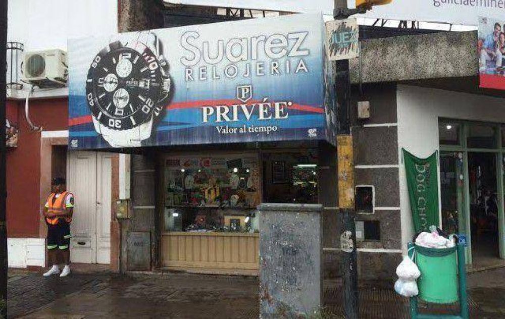 Detuvieron al presunto ladr�n de la Joyer�a Su�rez