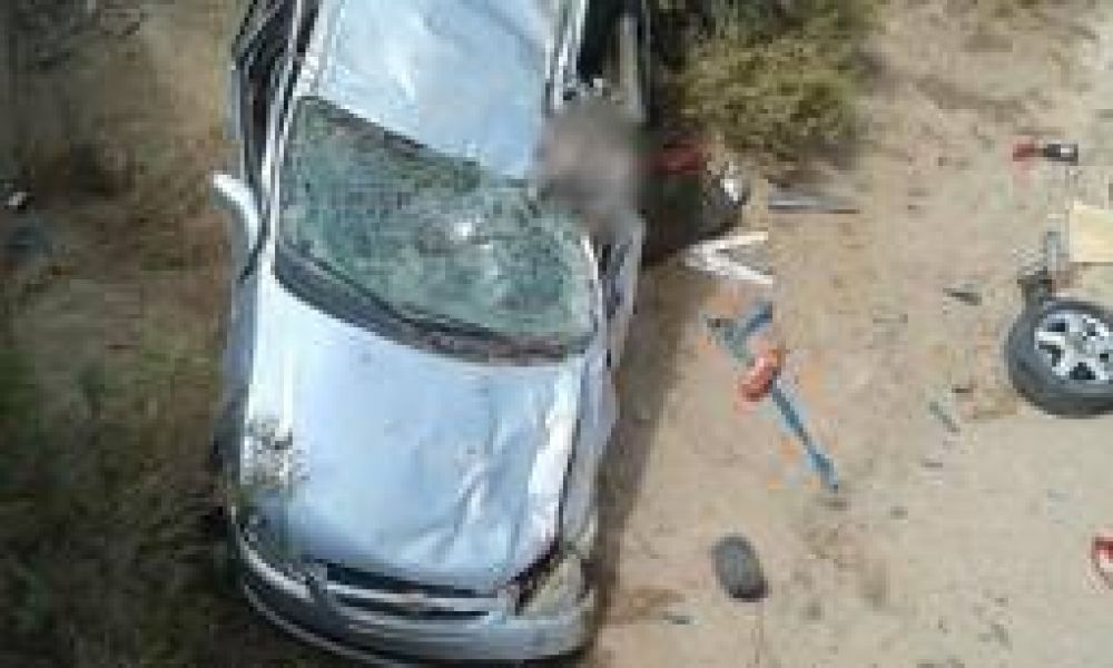 Tragedia. Dos muertos en accidente sobre la ruta 76