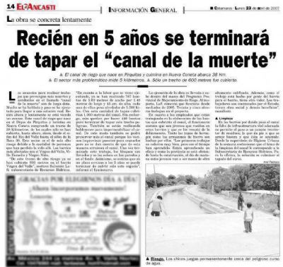 Hace casi 8 a�os se promet�a tapar el 