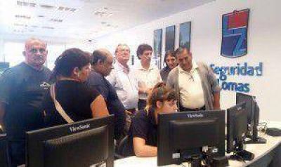 Lomas: vecinos conocieron c�mo funciona el Centro de Seguridad