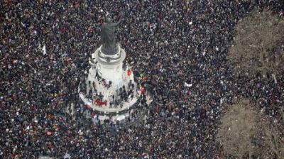 Movilizaci�n hist�rica: m�s de 3 millones y medio de personas marcharon contra el terrorismo