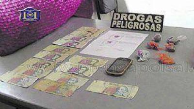Secuestran marihuana en un control vehicular