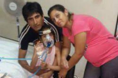 La gobernadora dispuso ayuda para una ni�a que padece una enfermedad pulmonar
