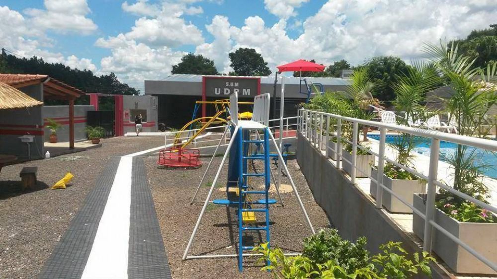 Closs recorrer el predio recreativo de UDPM en Posadas