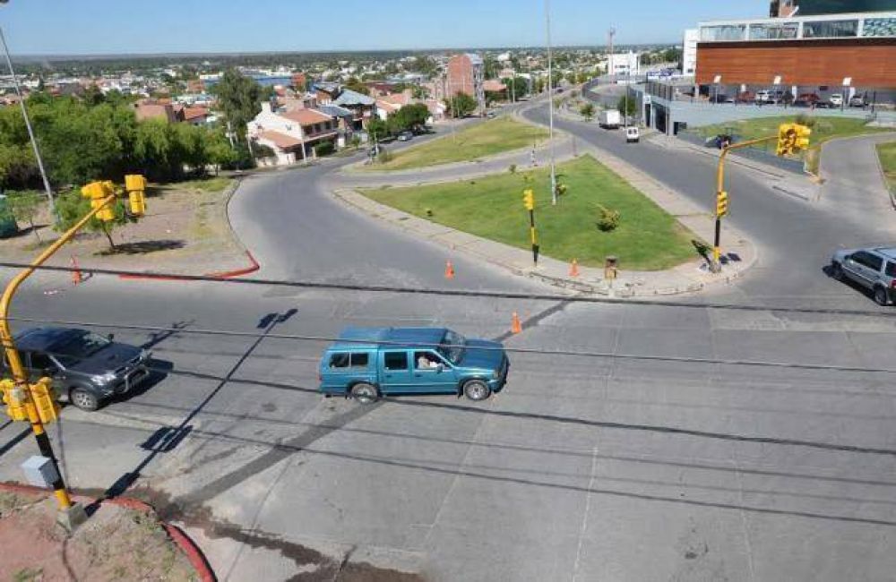 Comienzan a funcionar los sem�foros en La An�nima