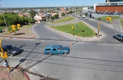 Comienzan a funcionar los sem�foros en La An�nima