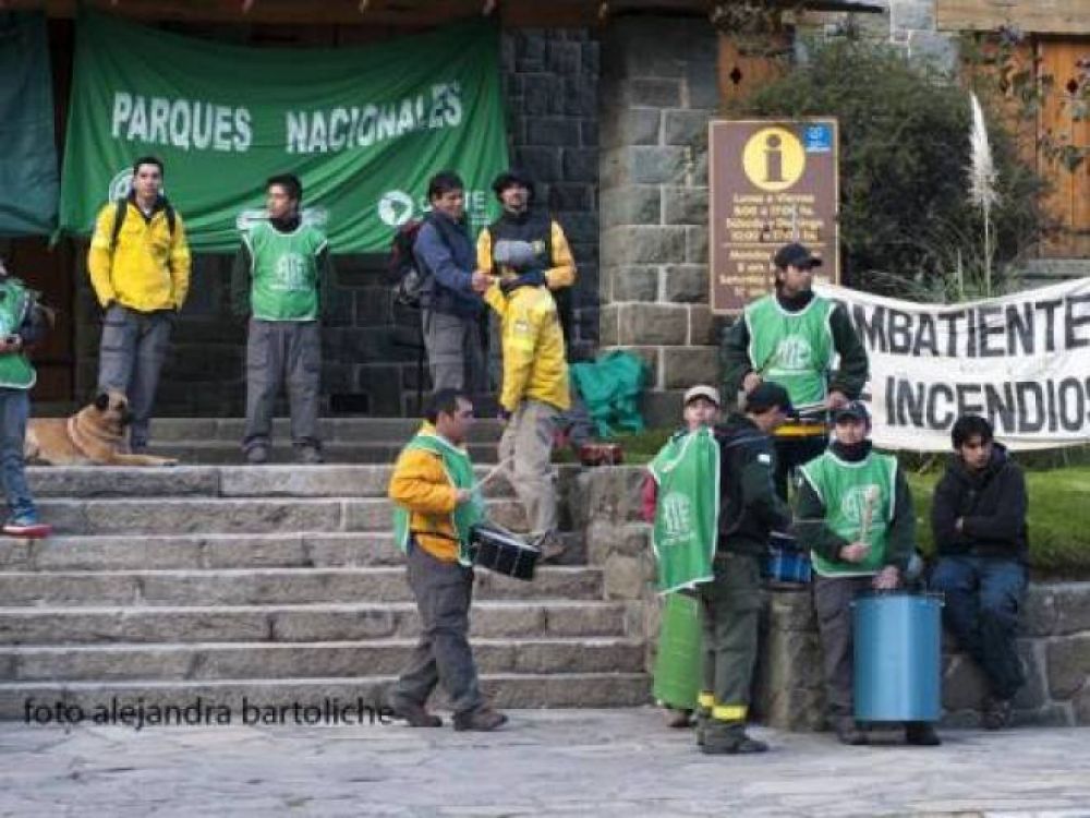 Brigadistas de Parques Nacionales realizan paro por 48 horas