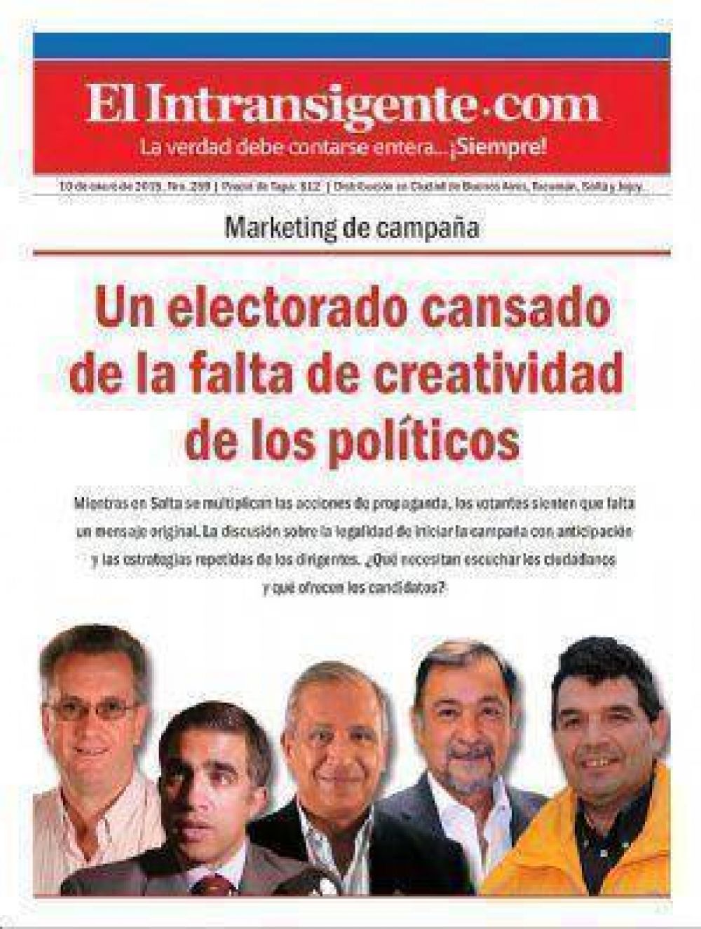 Marketing de campa�a: Un electorado cansado de la falta de creatividad de los pol�ticos