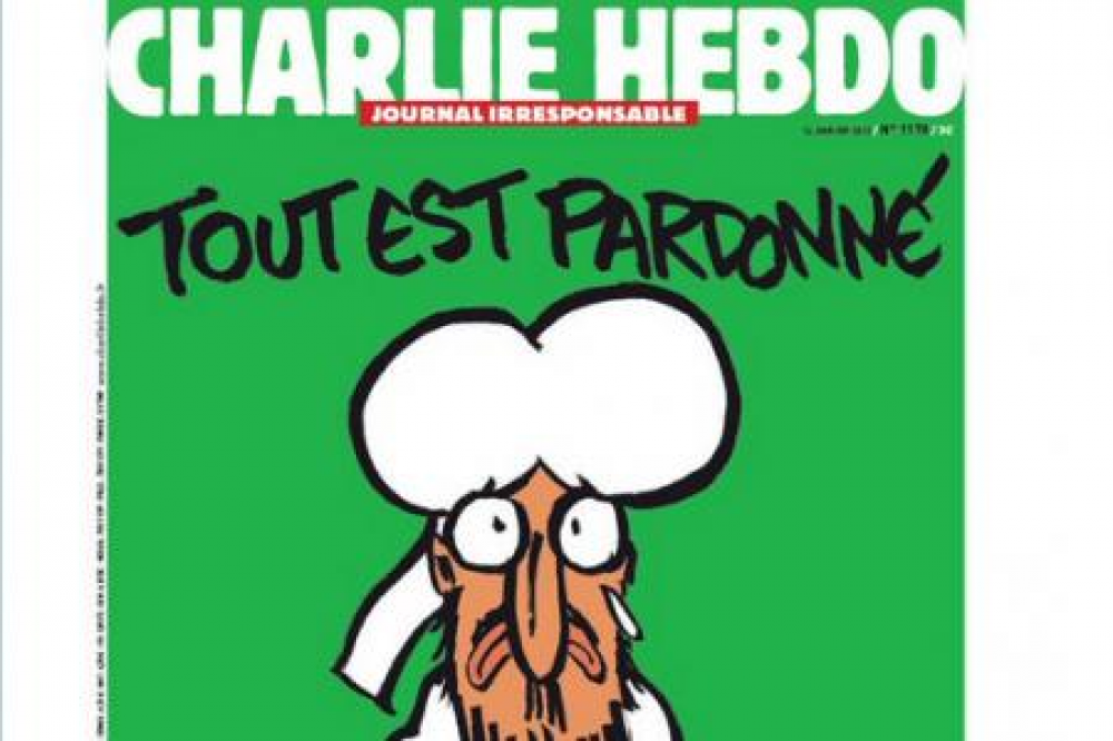 Charlie Hebdo vuelve a aparecer con Mahoma en su portada